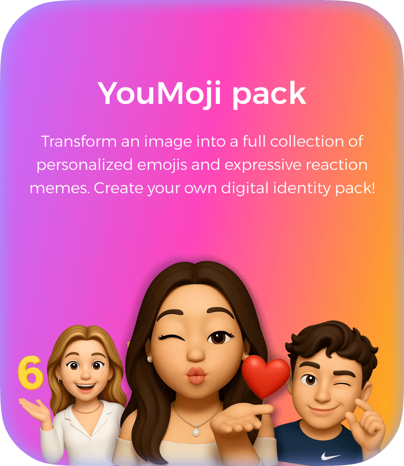 YouMoji pack feature